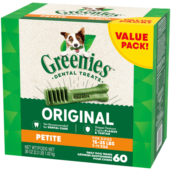 Greenies Original Dental Dog Chews Petite