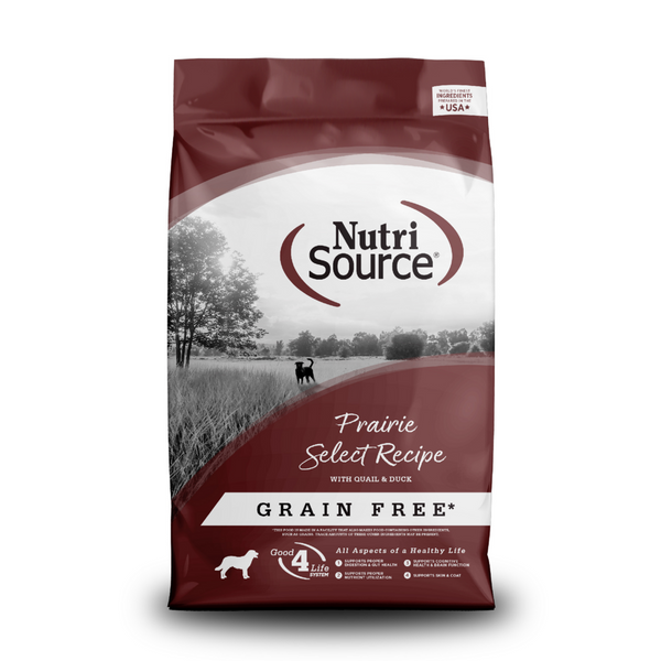 NutriSource Grain Free Prairie Select Dry Dog Food