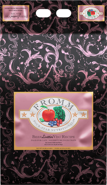 Fromm Four Star Beef Livattini Veg Recipe Dry Cat Food