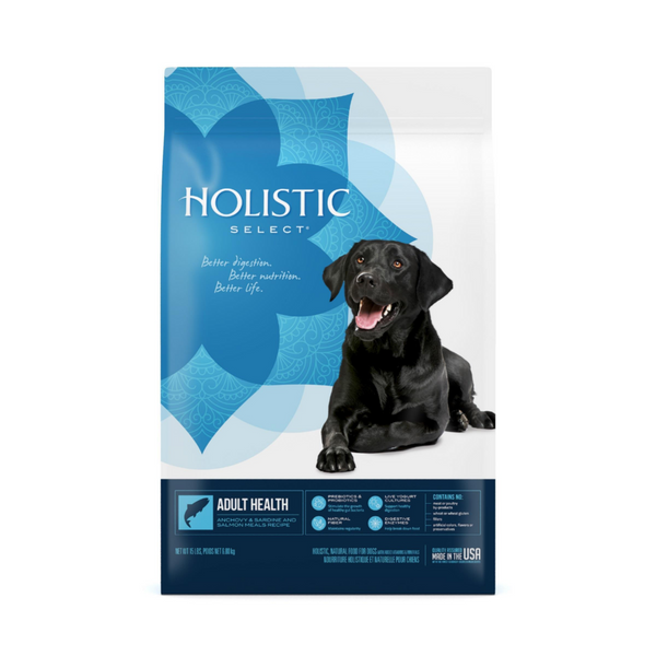 Holistic Select Natural Adult Health Anchovy, Sardine, and Salmon Meal Recipe Dry Dog Food