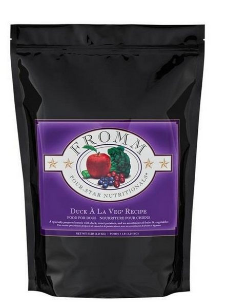 Fromm Four Star Duck A La Veg Dog Food