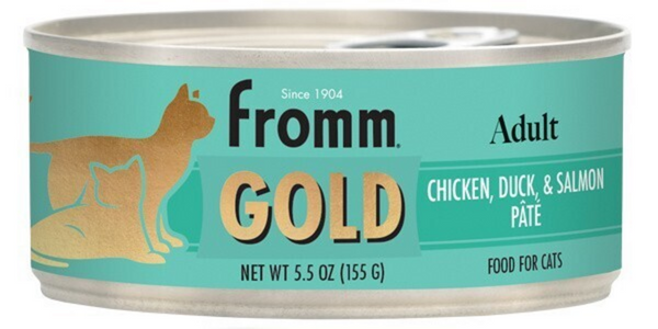 Fromm Gold Adult Chicken Duck & Salmon Pate Canned Cat Food