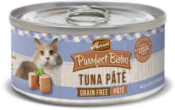 Merrick Purrfect Bistro Grain Free Tuna Pate Adult Wet Cat Food