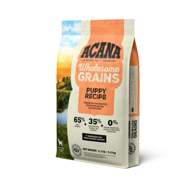 Acana Wholesome Grains Free-Run Poultry & Grains Dry Dog Food