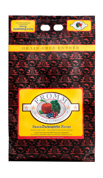 Fromm Four Star Hasen Duckenpfeffer Grain Free Recipe Dry Cat Food
