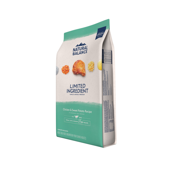Natural Balance Limited Ingredient Grain Free Dry Dog Food, Chicken & Sweet Potato Recipe