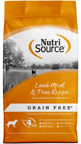 Nutrisource Grain Free Lamb Meal & Pea Dog Food