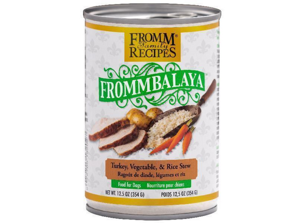 Fromm Family Recipes Frommbalaya Turkey, Vegetable, & Rice Stew Canned Dog Food