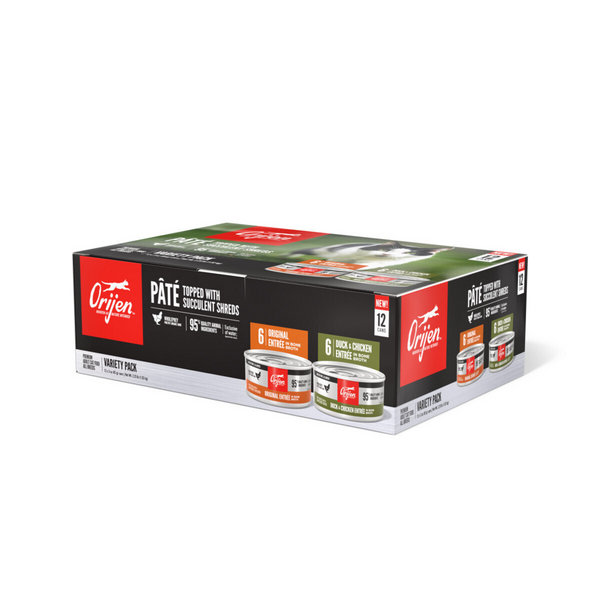 ORIJEN Premium Pate Variety Pack Wet Cat Food