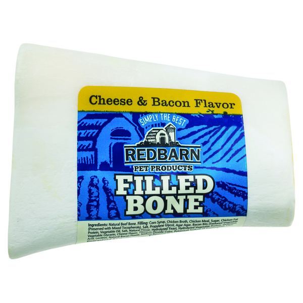 Redbarn Bacon and Cheese Flavor Filled Bone For Dogs