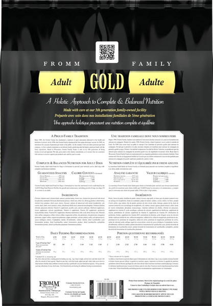 Fromm Gold Adult Dog Food