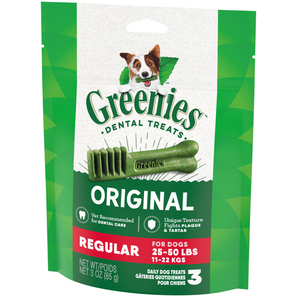 Greenies Original Dental Dog Chews Regular