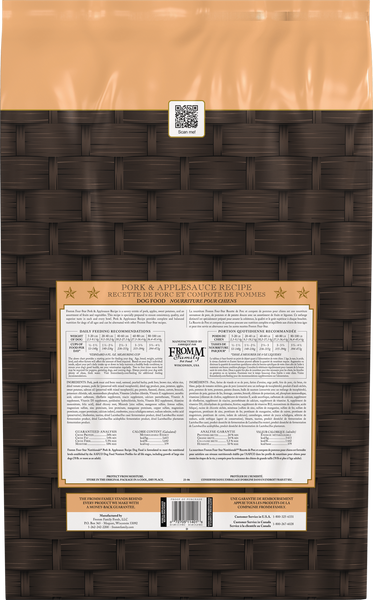 Fromm Four Star Pork & Applesauce Dog Food