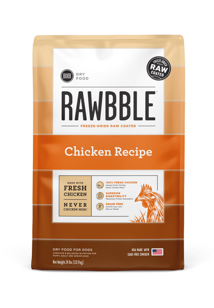 Bixbi Rawbble Kibble Grain Free Chicken Dog Food