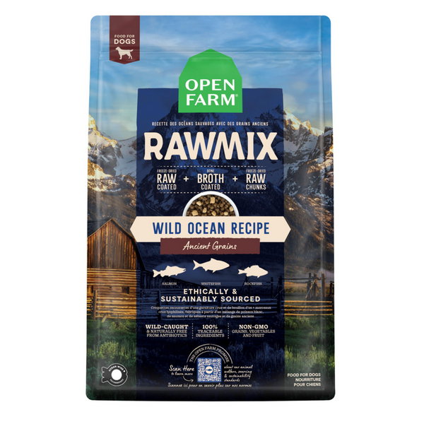 Open Farm RawMix Wild Ocean with Ancient Grains Dry Dog Food