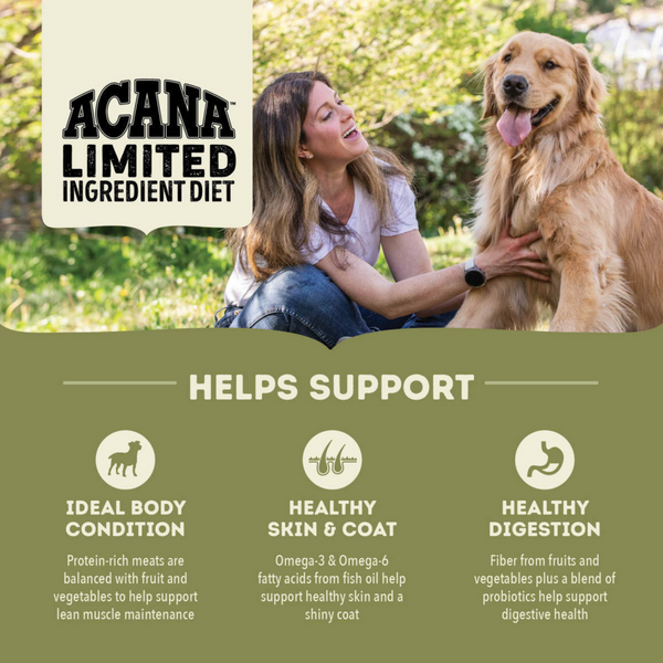 ACANA Singles Limited Ingredient Grain Free High Protein Pork & Squash Recipe Dry Dog Food