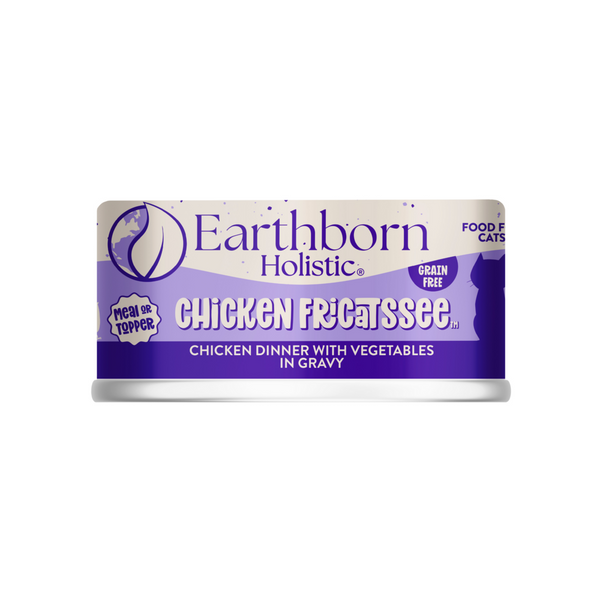 Earthborn Holistic Grain Free Chicken Fricatssee Canned Cat Food