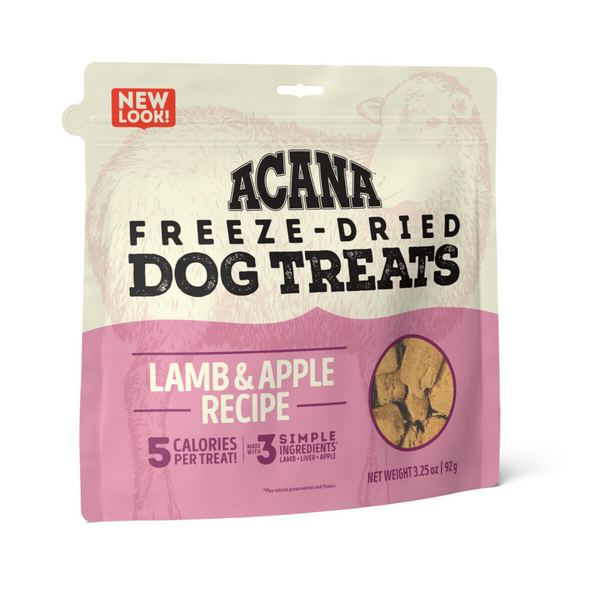 ACANA Singles Freeze Dried Dog Treats Grain Free Lamb & Apple Recipe