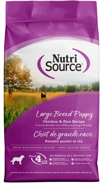 NutriSource Large Breed Puppy Chicken & Rice Dry Dog Food
