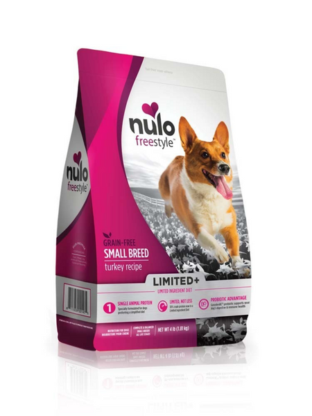 Nulo Freestyle Limited+ Sm Breed Dog Grain Free Turkey