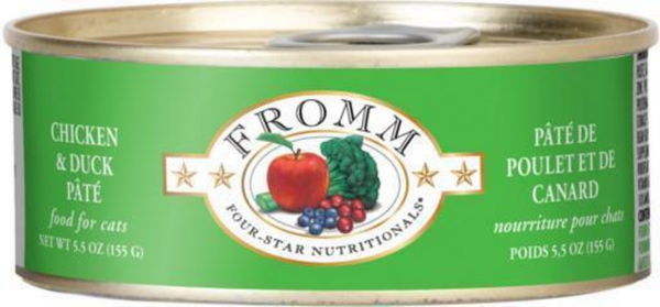 Fromm Four Star Duck & Chicken Pate Cat Food