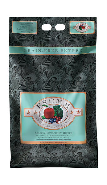 Fromm Four Star Salmon Tunachovy Grain Free Recipe Dry Cat Food