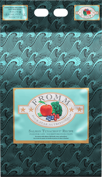 Fromm Four Star Salmon Tunachovy Grain Free Recipe Dry Cat Food