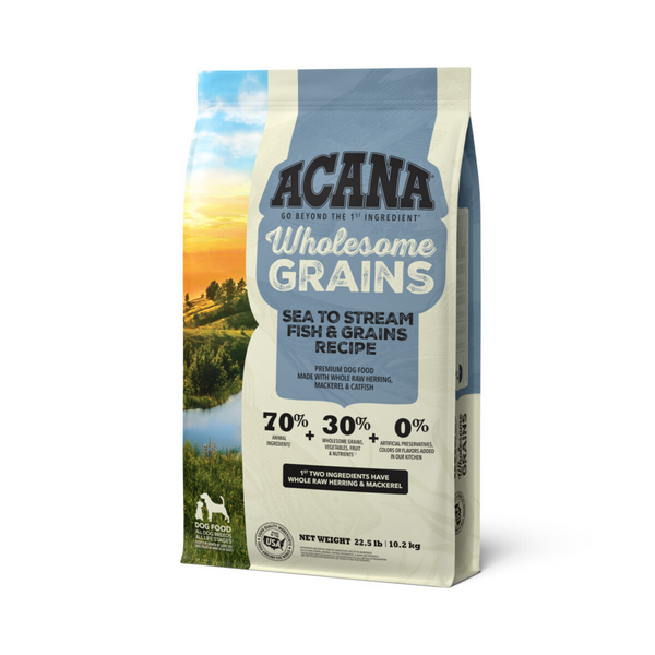 ACANA Wholesome Grains Sea to Stream Fish & Grains Recipe Dry Dog Food