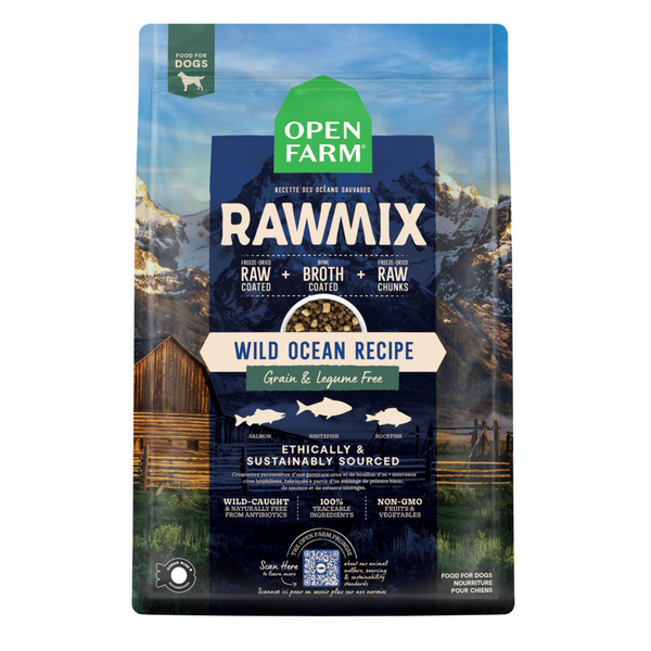 Open Farm Grain & Legume Free RawMix Wild Ocean Dry Dog Food