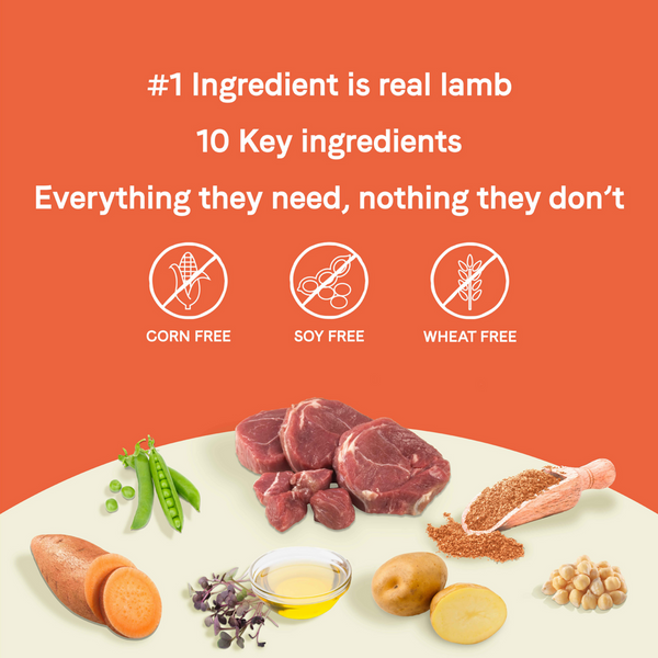 Canidae Pure Farm To Bowl Pasture-Raised Lamb & Sweet Potato Recipe Dog Food