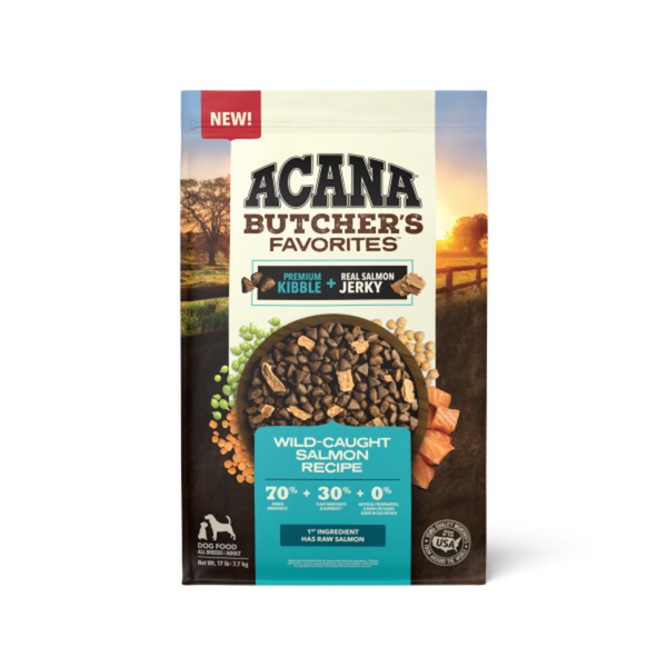 Acana Butchers Favorites Wild Caught Salmon Recipe Dry Dog Food