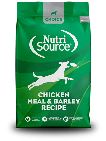 NutriSource Choice Chicken Meal & Barley Recipe Dry Dog Food