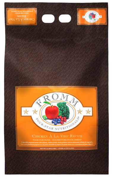 Fromm Four Star Chicken A La Veg Recipe Dry Dog Food
