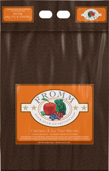 Fromm Four Star Chicken A La Veg Recipe Dry Dog Food