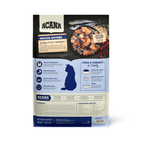 ACANA Indoor Entre Fish Recipe, Dry Cat Food