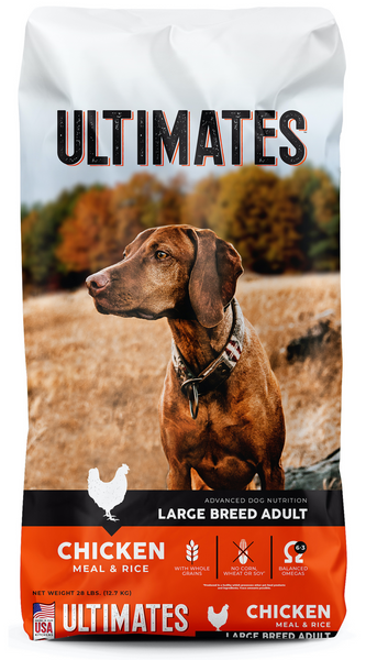 Ultimates Large Breed Adult Chicken Meal & Rice Dry Dog Food