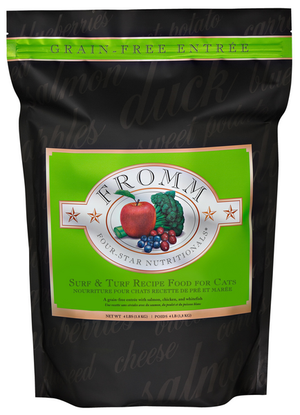Fromm Four Star Surf & Turf Grain Free Recipe Dry Cat Food