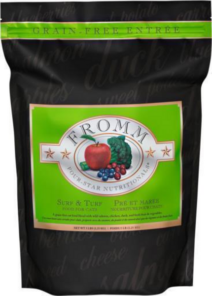 Fromm Four Star Surf & Turf Grain Free Recipe Dry Cat Food