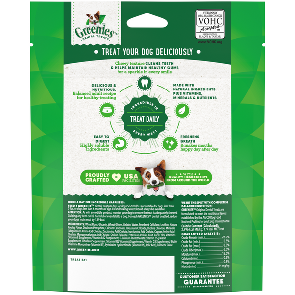 Greenies Original Dental Dog Chews Large