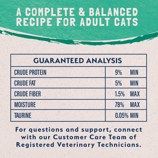 Natural Balance Limited Ingredient Wet Cat Food, Chicken & Green Pea Pate Recipe