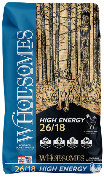 Wholesomes High Energy Dry Dog Food