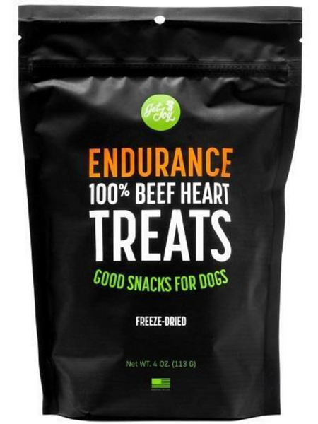 Get Joy Endurance 100% Beef Heart Freeze Dried Dog Treats