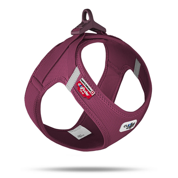 Curli Vest Harness curli Clasp Air-Mesh Ruby