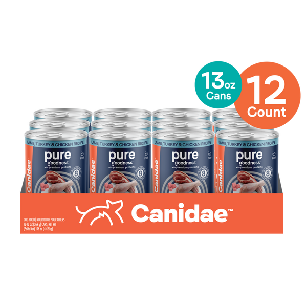 Canidae Pure Wet Dog Food, Lamb, Turkey & Chicken Recipe