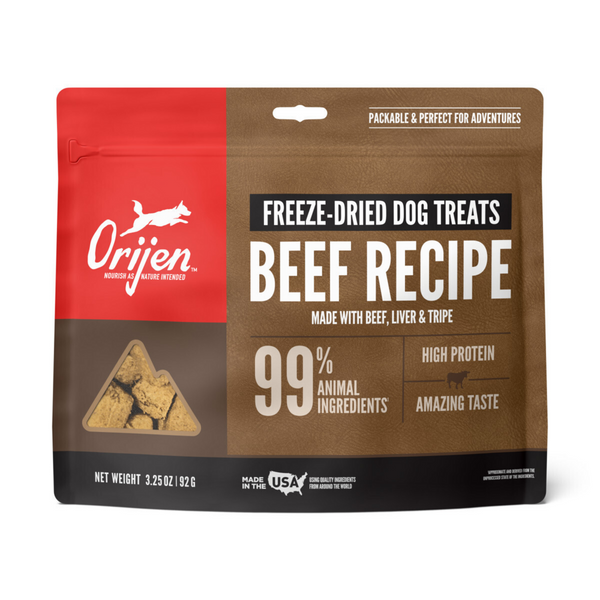 Orijen Freeze Dried Ranch Raised Beef Dog Treats