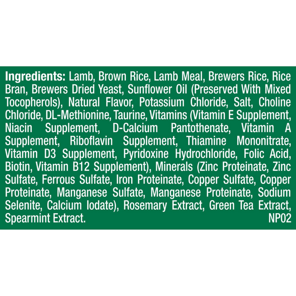 Natural Balance Limited Ingredient Dry Dog Food, Large Breed Lamb & Brown Rice Recipe