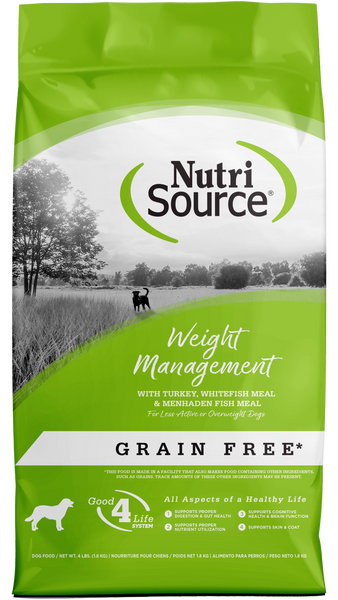 NutriSource Grain Free Weight Management Dry Dog Food