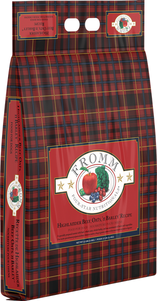 Fromm Four Star Highlander Beef, Oats, 'n Barley Recipe Dry Dog Food