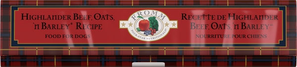 Fromm Four Star Highlander Beef, Oats, 'n Barley Recipe Dry Dog Food