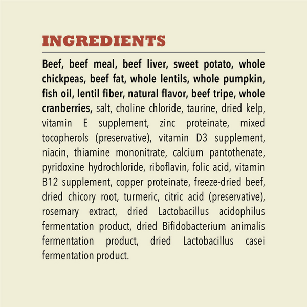 Acana Singles, Beef & Pumpkin Recipe, Limited Ingredient Diet Dry Dog Food